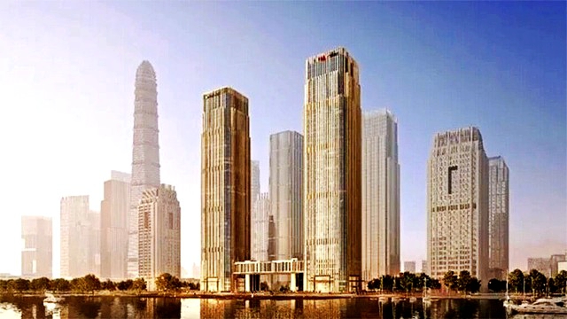 【金威足跡】廣州金融城廣發銀行、中國人壽項目順利供貨